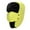 Yellow, variant on Unisex Winter Riding Hat with Removable Face Mask, Thicken Fleece Lined Windproof Neck Warmer for Outdoor Activities, Motorcycle and Cycling in Cold Weather - Black