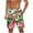 Pink#2, variant on Iugvhana Men's Hawaiian Beach Swim Trunks Summer Tropical Floral Board Shorts Swimwear Bathing Suit with Pockets Blue XL