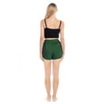 thumbnail image 5 of Monfince Women's Yoga Dance Short Pants Sport Shorts Summer Athletic Cycling Hiking Sports Shorts Dark Green US 6-18, 5 of 7