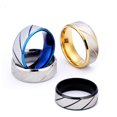 thumbnail image 2 of Anillos De Joyería De Acero Inoxidable De Titanio Sin Oxidación, 2 of 4