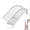 White, variant on Standing Toiletry Bag, Portable Lightweight Travel Toiletry Bag, EVA Mesh Cosmetic Waterproof Bag Travel Essentials, Large Capacity Organizer for Toiletries White