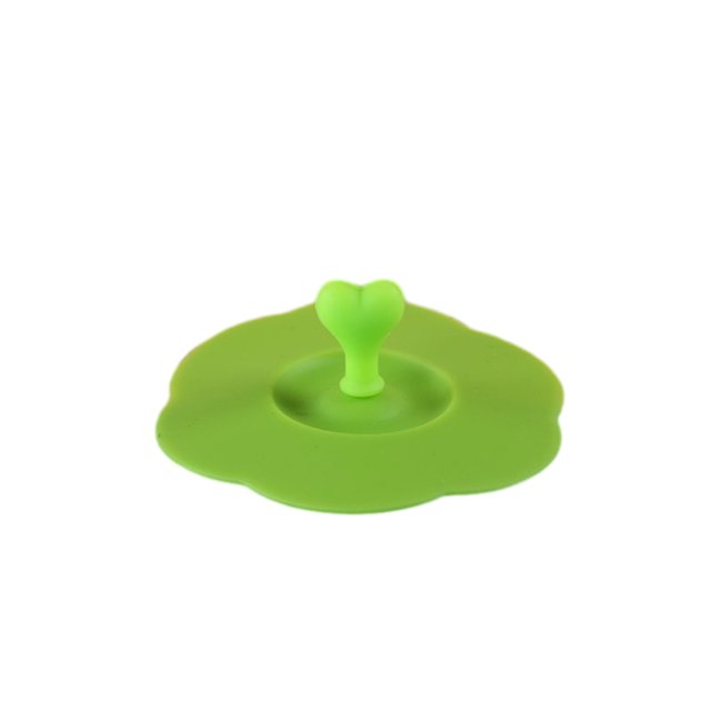 Guardoinrt BPA Food Grade Silicone Cup Cover For Easy Cleaning And Portability Multiple Color Options Stylish green 1Set