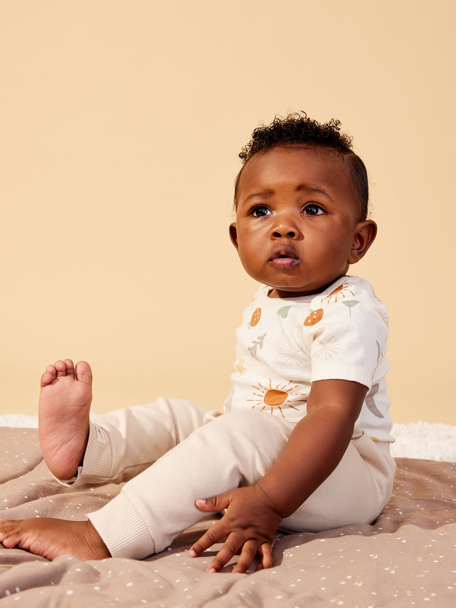 omochi】bebeorganic Joan Baby Set 24m Little Star Organic