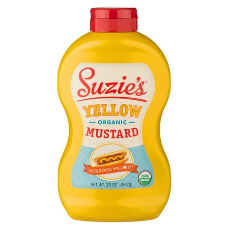 Mild Yellow Mustard - Suzie's Organic Yellow Mustard 20oz