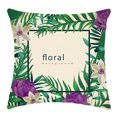 thumbnail image 2 of Paokuoon Pillow Cover Tropical Greenery Pillow Case proof Washable Tear Resistant, 2 of 7