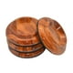 thumbnail image 5 of 4 piezas de copas protectoras para ruedas de piano, soporte para alfombras, copas para ruedas de piano de cola, ABS, no incluidas De madera, 5 of 9