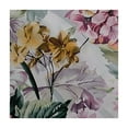 thumbnail image 4 of BANET  Vinyl Square Tablecloth, Avery Spring Garden Blooms and Buds Flannel Backed Table Cloth, Spring Hydrangea Floral 36*36, 4 of 8