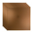 thumbnail image 1 of FASÄDE Diamond Plate Decorative Vinyl 2ft x 2ft Lay in Ceiling Panel in Oil Rubbed Bronze (5 Pack), 1 of 5