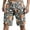 Z08-Grey, variant on Swim Trunks Men 5 Inch Liner Stretchy Quick Dry Elastic Waist Comfortable Anti-Chafe Swimming Shorts Printing Lightweight Swimwear,Black,XL