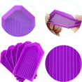 thumbnail image 3 of 20 bandejas de plástico morado para pintura de diamantes, organizador de bandejas de clasificación de cuentas de 3,5 pulgadas x 1,9 pulgadas, accesorios para herramientas de pintura de diama, 3 of 5