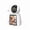 White, variant on 3-inch WiFi monitor camera for pets and babies. Supports two-way talk, 24/7 recording and motion detection. Perfect for indoor home security and daily monitoring.