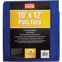 Do it Best Global Sourcing Do it Best General Purpose Blue Poly Tarp - Pack of 5 Pro Bulk Pack