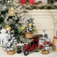 thumbnail image 3 of Paquete de 3 Miniárboles de Navidad Artificiales para Mesa, Pequeños Árboles de Navidad de Pino, Decoración para Interiores y Fiestas., 3 of 10