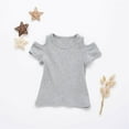thumbnail image 4 of LWNYDPLSD Top Kids Gifts Undershirt Kids Yellow Shirt Shirts for Girls Cute Clothes for Size 7 Girls Clothes Size 6 Girls Baby Girl Clothes 6-12, 6-12 Months, 4 of 9