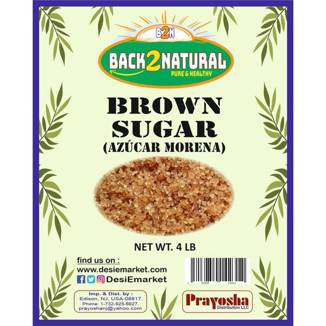 Back2Natural Brown Sugar 4lb