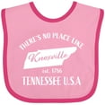 thumbnail image 3 of Inktastic There's No Place Like Knoxville Tennessee Boys or Girls Baby Bib, 3 of 4