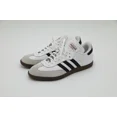 thumbnail image 3 of VNDS Adi-das Sambas Men size US 12 White and Gum bottom Indoor Soccer Shoes, 3 of 6
