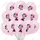 thumbnail image 3 of Globos de látex para fiesta de cumpleaños con temática de Minnie Mouse, 10 o 20 unidades, 12 pulgadas, suministros para fiestas, decoraciones para fiestas de baby shower para niñas, regalos, 3 of 5