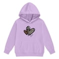 thumbnail image 4 of Tiijoy Valentine's Day Tracksuit for Girls Hoodie Sweatpants Sweatsuit, Sizes 2-3, 4 of 5
