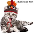 thumbnail image 2 of Los sombreros de punto para mascotas de Halloween para perros y gatos son divertidos sombreros de pavo MFZFUKR CPB-US-FXT20-2, 2 of 5