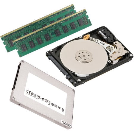 RAM Memory and Hard Drive (500GB/1TB/2TB/Solid State Drives) .