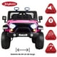 thumbnail image 3 of Camioneta montable eléctrica JOYKOO para Niños 12v Rosa, 3 of 8