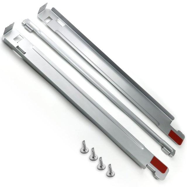 29 Inch Laundry Stacking Kit Chrome Steel Fit for LG 29-in washers and dryers Replacement Parts # Kstk2