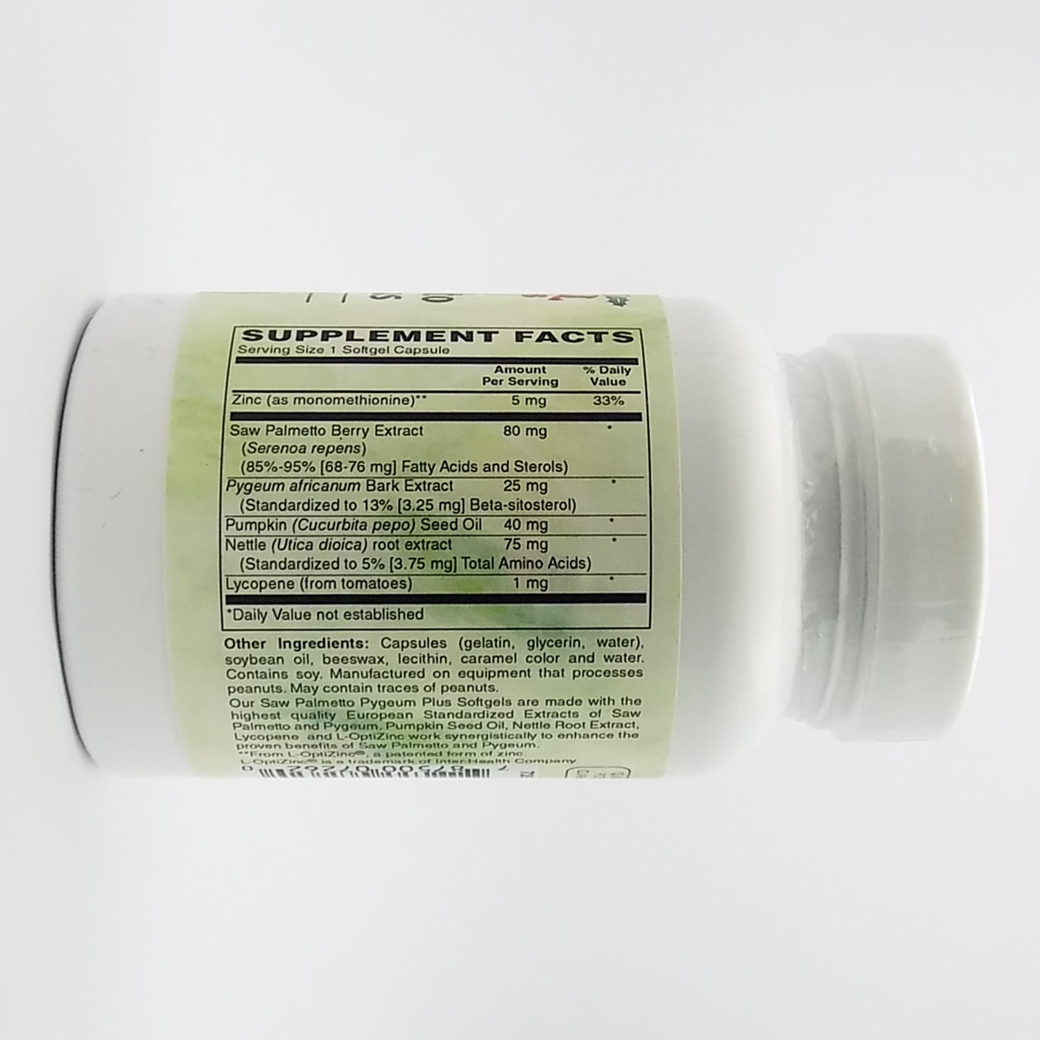 Holly Hill Health Foods, Standardized Saw Palmetto Pygeum Plus, 120 Softgels