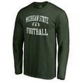 thumbnail image 2 of Men's Green Michigan State Spartans First Sprint Long Sleeve T-Shirt, 2 of 3