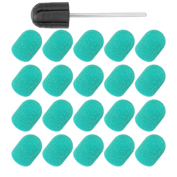 JUEGO DE BROCAS PARA UNADAS DE 13 X 19 MM, TAPAS DE LIJADO PULIR UNAS, VIDRIO, PLÁSTICO, METAL, DISEÑADAS PARA UNAS HERMOSAS, FÁLE DE OPERAR