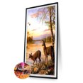 thumbnail image 2 of Diamond Painting FLhrweasw 5D DIY Full Square Drill Elk Kit Decoración del Hogar, 2 of 9