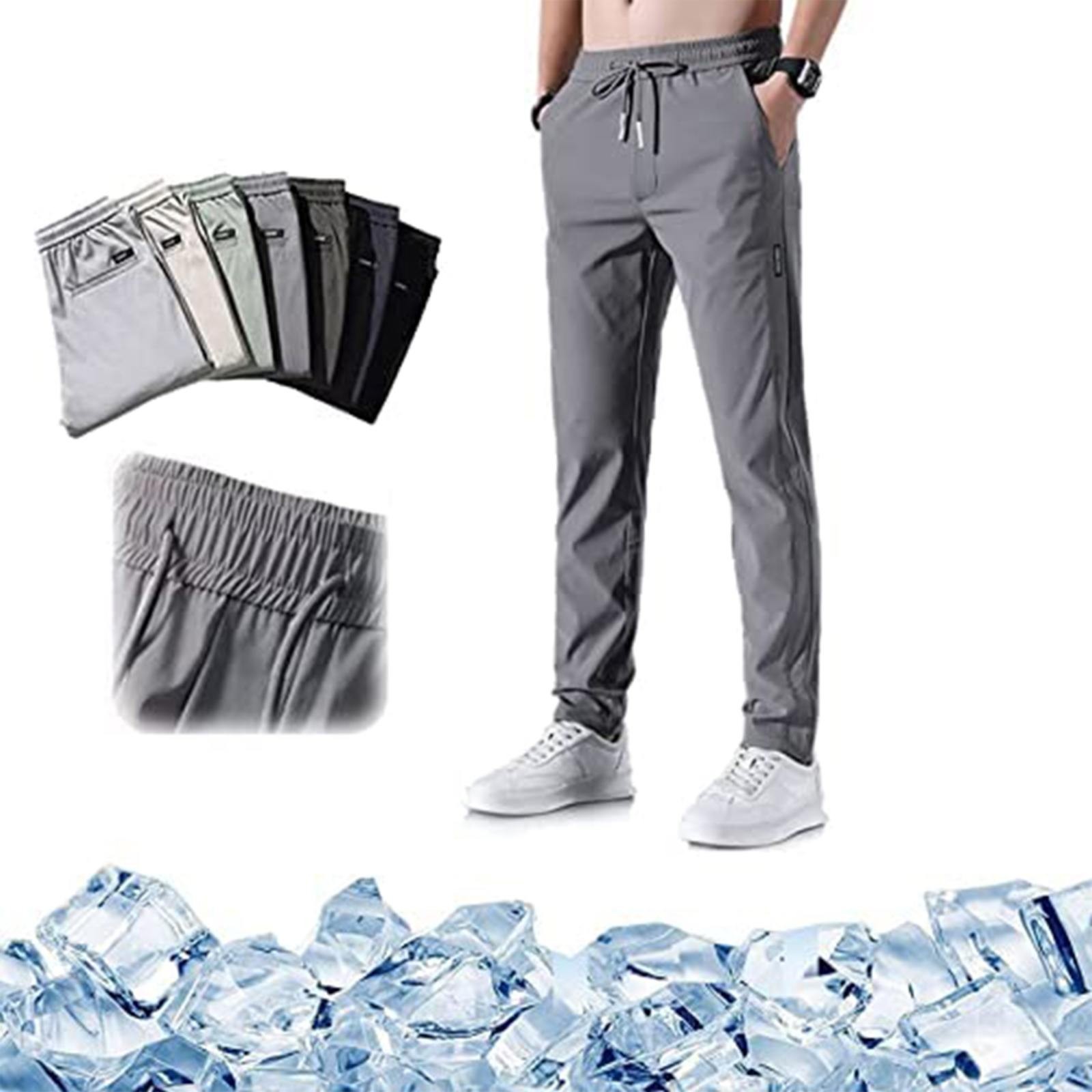 Camo Cargo Pants For Men Skinny Fit Fast Dry Stretch Pants Ice Cool ...