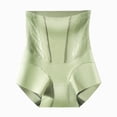 thumbnail image 4 of VONCOS Seamless High Waisted Tummy Control Shapewear Briefs Womens Butt Lifting Breathable No Show Underwear Everyday Firming Panties Light Green M to XXXL,Size 2XL, 4 of 9