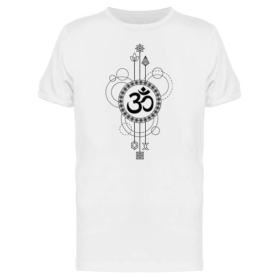 Art Mantra Om Symbol Tee Men's -Image by Shutterstock