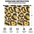 thumbnail image 2 of Blackout Kids Curtains,Gold and Brown Of Leopard Print Childrens Insulated Curtains Set Of 2,Bedroom Essentials,Toddler Room Decor 52"x84", 2 of 5
