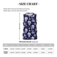 thumbnail image 4 of Naloa flower Skull crystal Basketball Jersey Reversible Men's Mesh Athletic Sports Shirts Training Practice S-4XLMedium, 4 of 6