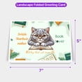 thumbnail image 5 of British Shorthair Mother Book Lover Happy Mother's Day 7x5in Folded Greeting Card Cat Lover Kitten Owner Gifts Single Note Card with Envelope - 03004, 5 of 5