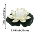 thumbnail image 2 of Floating Solar Pond Lights, 18cm Waterproof Underwater Flower Lamps with Color Changing, Battery Operated for Garden, Pool, and Party Decor, 2 of 6