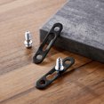 thumbnail image 4 of unbranded 20Ud Connectores Invisibles Para Muebles Color Negro Con Acabado Galvanizado Y Alta Durabilidad, 4 of 8