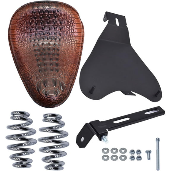 Waltyotur Motorcycle Spring Seat w/Seat Base Replacement for Shadow Spirit ACE VT 1100 750