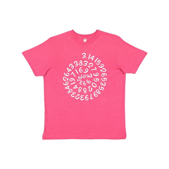 Inktastic Pi Day Pi Numerals in Spiral Youth T-Shirt