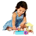 thumbnail image 3 of Bluey, Pool Playset and Bluey Figure, 2.5-3 inch Articulated, 4 Accessories, Preschool, Ages 3+, 3 of 12