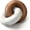 Brown&White, variant on EOSAHR Decorative Pine Wood Knot Decor – Simple Modern Wood Chain Link Decor for Coffee Table, Book Shelf, Entryway Table – Decorative Knot for Stylish Home Décor Accents (Blue & White)