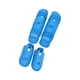 thumbnail image 5 of Espinilleras de Muay Thai para niños, espinilleras de karate, almohadillas de protección para el empeine de las piernas para Azul, 5 of 9