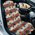 thumbnail image 2 of ZUXONGSY Car Seat Cover Towel Palm Tree Sunset Print Car Seat Protector Front Seats Breathable Towel Bucket Seat Covers Gift for Car Outdoor Sport Activities, 2 of 8