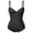 Black, variant on QRIC Smooth Shapewear Bodysuit Waist Trainer for Women Tummy Control Seamless Body Shaper with Built In Bra Jumpsuit Tops