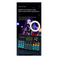 thumbnail image 2 of Q6S Live Sound Card Audio Interface with DJ Mixer Effects and Voice Changer Audio Mixing Console for Streaming, 2 of 7