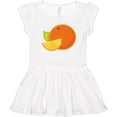 thumbnail image 3 of Inktastic Orange Fruit Girls Toddler Dress, 3 of 5