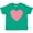 Kelly Green, variant on Inktastic Pink Valentine's Day Heart Boys or Girls Baby T-Shirt