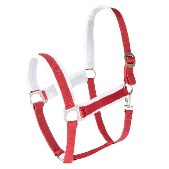 Horze Santa Halter | Faux Fur Adjustable Christmas Horse Halter